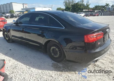 2014 Audi S6 z USA, uszkodzony, nr VIN WAUF2AFC8EN134550